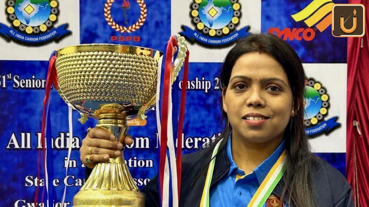 Usthadian Academy / Rashmi Kumari Wins National Women’s Carrom Title For The 12th time